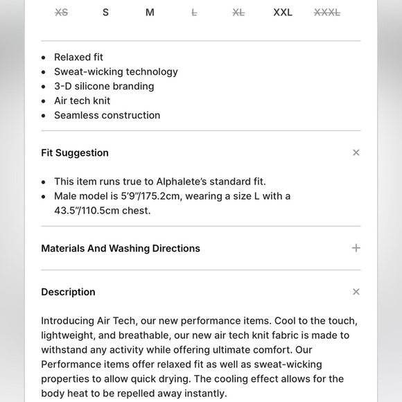 Alphalete Mens AA Airtech Cutoff - Picture 5 of 10